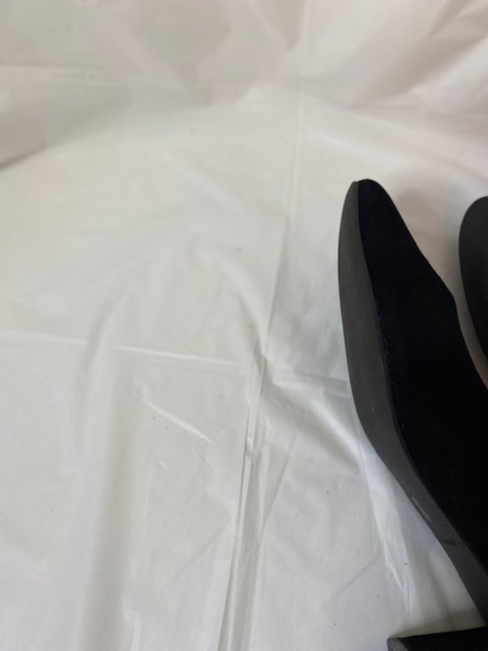 Cole Haan Women's Black Suede Block Heel Pumps - Size 7B - Picture 6 of 6